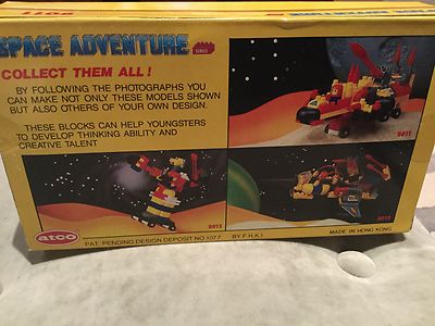 NEW IN BOX SPACE ADVENTURE SERIES ATCO 8011 BUILDING BLOCKS