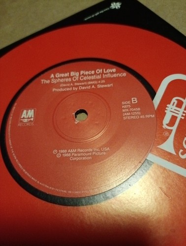 Annie Lennox & Al Green ‎– Put A Little Love In Your Heart   7"  - Picture 2 of 2