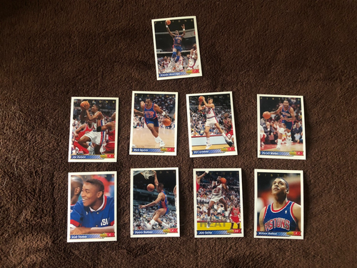 1992-93 Upper Deck NBA Basketball (Team Set - Detroit Pistons 9 Karten - Bild 2 von 5