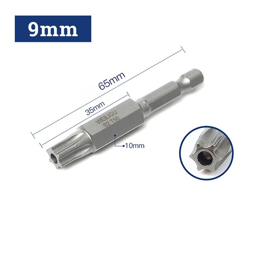 Torx Hollow Magnetic Screwdriver Drill Bits 50-200mm Quick Change Connect T5-T50 - Picture 24 of 25