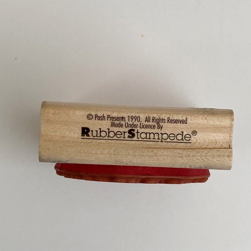 Rubber Stampede Posh Pfingstrose Blume Holz Gummistempel - Bild 3 von 3