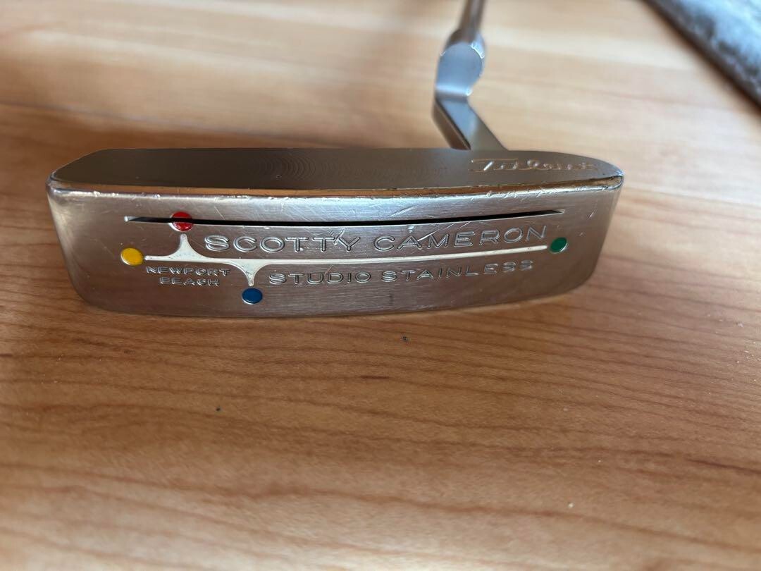 SCOTTY CAMERON STUDIO STAINLESS NEWPORT BEACH 34.5in Putter