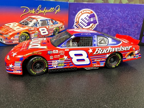 ACTION DALE EARNHARDT JR #8 BUDWEISER / U. S. OLYMPIC TEAM 2000 MONTE CARLO 1:18 - Picture 3 of 19