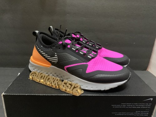 NIKE Odyssey React 2 Womens BQ1672 600 Pink Orange Sz 5 Running Shoes - Picture 2 of 6