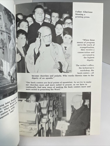 Stephen Lamera: James Alberione: A Marvel of Our Times; Catholic biography, 1977 - Picture 16 of 19