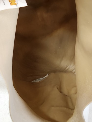 Michael Meyers Rob Zombie Spirit Halloween Mask Latex Alpaca Hair - Picture 7 of 7