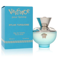 Versace Pour Femme Dylan Turquoise by Versace Eau De Toilette Spray 3.4 oz Women