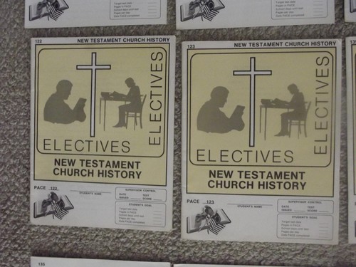 Accelerated Christian Education ACE(8 Paces Church History&Missions)7 Score Keys - Picture 2 of 14