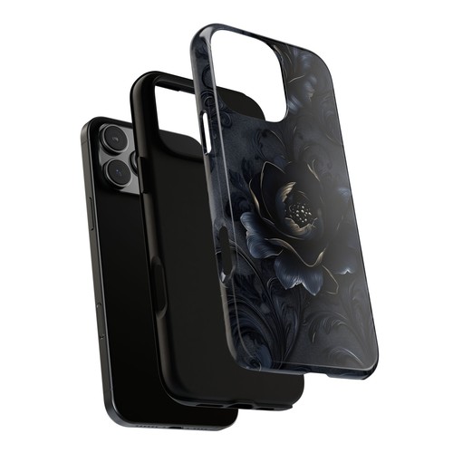 Black Velvet Rose Magic Vines Flower - Phone Case for iPhone, Galaxy, Pixel - 第 16/281 張圖片