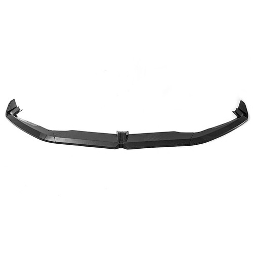 For Chevy Corvette C8 2020-2023 Carbon Fiber Black Front Bumper Lip Splitter New - Picture 7 of 14
