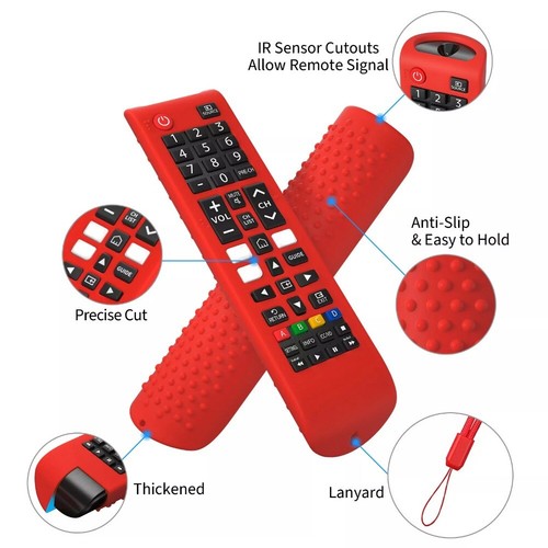 Silicone Case Protective Cover for Samsung Smart TV Remote BN59-01315A/01175N - Picture 10 of 42