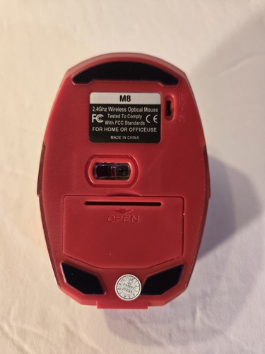 Iron Man M8 Steel Wire Rod Mouse Computer Marvel Avengers  - Picture 4 of 6