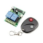 2 Channel Auto RF Wireless Remote Control Module 433MHz
