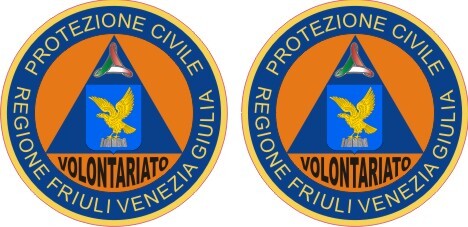 ADESIVI PROTEZIONE CIVILE Regioni-NAZIONALE-VOLONTARIATO Interno o Esterno Vetro - Foto 28 di 84