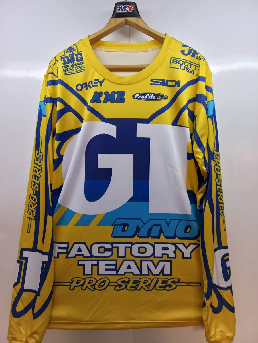 Vintage Bmx Racing Old School Gt Dyno Factory Team Fox Dg Jt