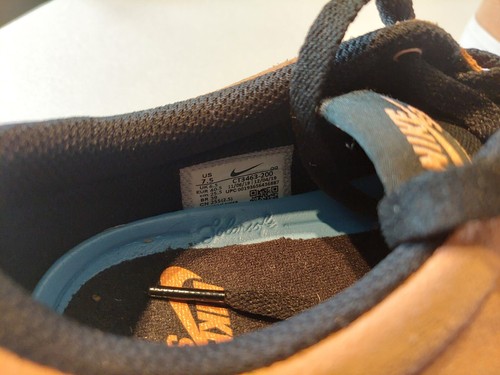 Nike SB Charge Suede Unisex trainers UK 6.5, Eur 40.5 Discontinued Orange S2 - 第 6/8 張圖片