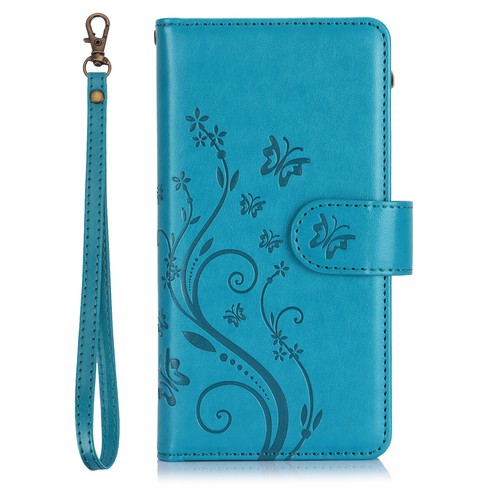 For Samsung Galaxy 24 Ultra S23 S22 S21 S20FE Magnetic Leather Wallet Stand Case - Picture 25 of 66