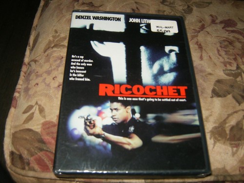 Ricochet, Denzel Washington, DVD, 2010, New.