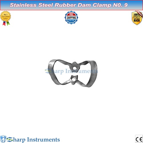 Orthodontic rubber dam clamp, Universal Brinker Clamps Stainless Steel RETAINERS - Picture 14 of 51