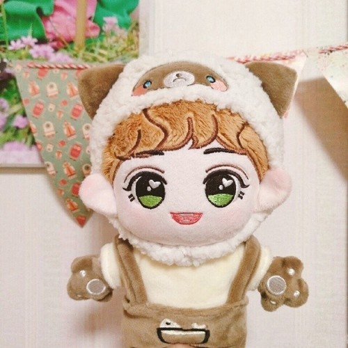 20cm KPOP EXO Peluche Bebé Parque Chanyeol Muñeca Peluche con Ropa Nuevo - Imagen 8 de 13