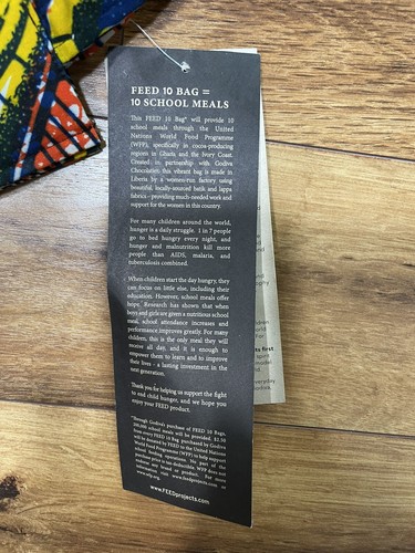 NEW NWT GODIVA CHOCOLATE FEED 10 Small Tote Lunch Gift Bag Lined RARE 2012 - Picture 5 of 8