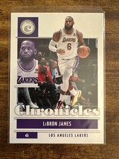 2021-22 Panini Chronicles - #4 LeBron James Los Angeles Lakers