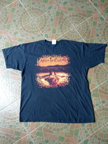 Alice In Chains Album vintage t shirt Tour Black Grunge 09s Band Rock Men XL. - Bild 5 von 7