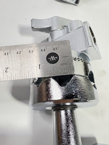 2-Aluminium Fotostudio Griff Kopf Griff Adapter für C-Ständer Licht Ausleger Arme - Bild 7 von 10