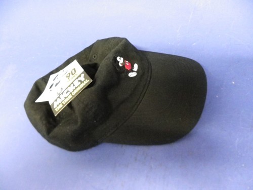Gorra de béisbol Disney Mickey Mouse negra con Mickey bordado ajustable - Imagen 6 de 7