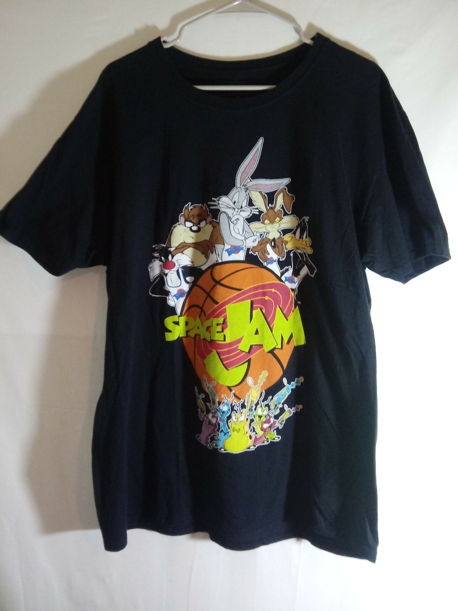 トップス Space Jam \" Movie promo Tee \" Murina XL VTG Space Jam Vintage 1996 Monstars Movie Promo T-shirt Sz