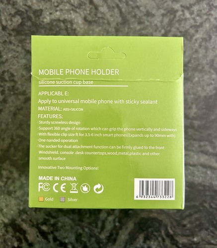 Car Phone Holder Dashboard Windshield Phone Mount Universal for iPhone Samsung - Picture 5 of 17