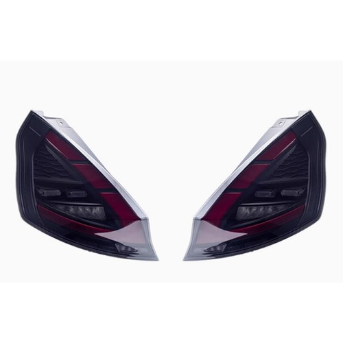 For Ford Fiesta Hatchback SE ST 11-19 Sequential Rear Lamp LED Black Tail Lights - Picture 3 of 19