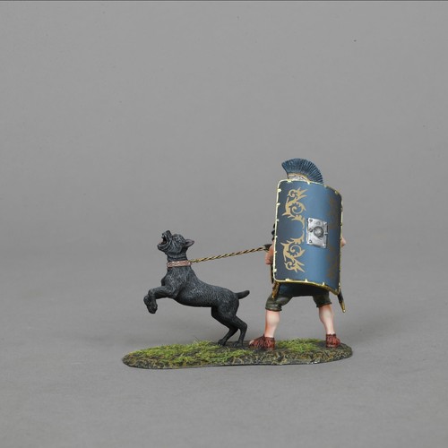THOMAS GUNN ROMAN EMPIRE ROM174A PRAETORIAN WITH WAR DOG GOLD - Picture 2 of 5