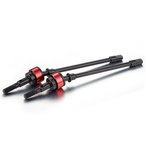Front Axle CVD Drive Shaft Dogbone Steel Set For 1:10 Axial SCX10 RC Crawler Car - Picture 7 of 13