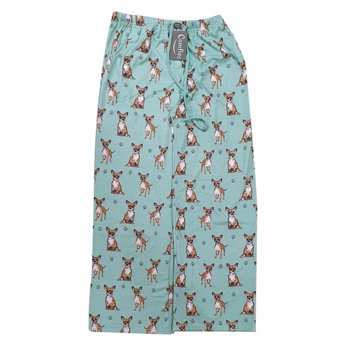 E & S Imports Damen Chihuahua Dog Lounge Hose - Pyjamahose Pyjamahose - Bild 1 von 2