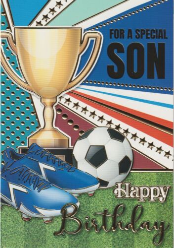 A. Son Birthday Card ~ For A Great Son ~ To A Special Son ~ Choice Of Card - Picture 21 of 50