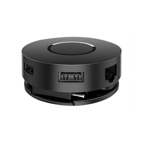 Mini estación de acoplamiento de 7 puertos conectividad USB-C - Imagen 4 de 4