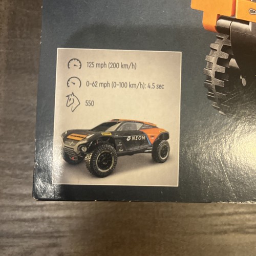 LEGO 42166 Technic NEOM McLaren Extreme E Race Car 252 Pcs. Pull Back Car UTV - Picture 2 of 11