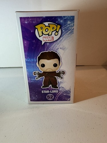 FUNKO Pop! Star-Lord Unmasked Guardians #52 Vinilo Bobble-Head ¡Exclusivo de Amazon! - Imagen 3 de 7