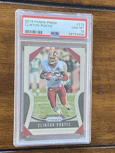 2019 Prizm Clinton Portis Psa 10