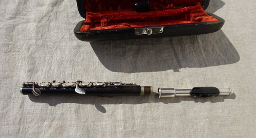 Piccolo Flöte H. A. Schaff Erlbach ca. 31 cm - Zdjęcie 2 z 10