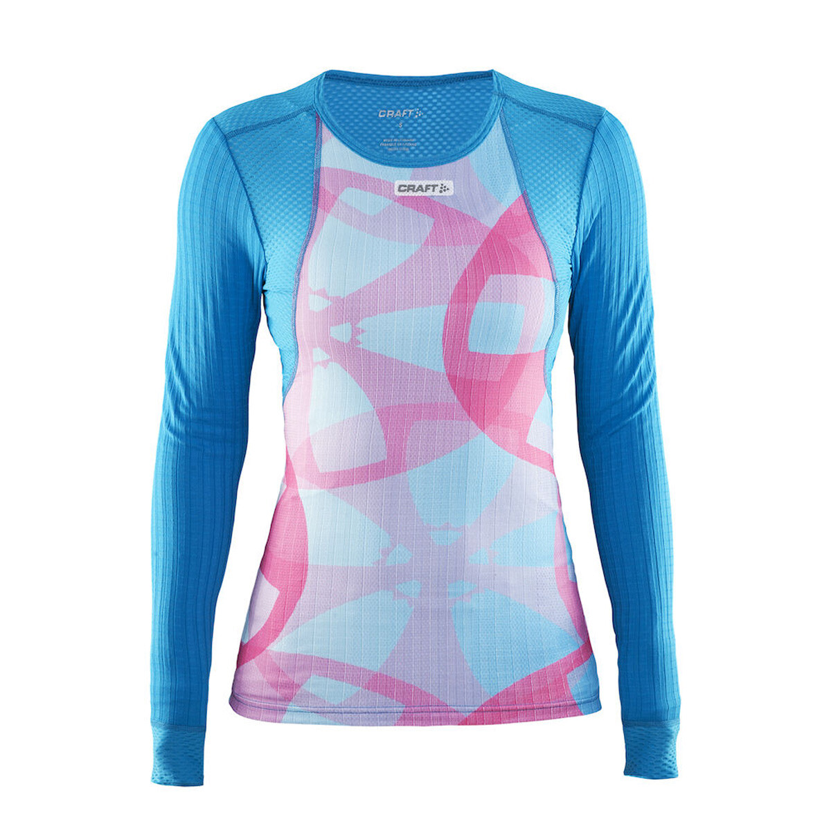 Craft Womens Active Extreme Concept Long Sleeve Base Layer - 1904141 (blueE GREY Craft Womens Active Extreme Concept Long Sleeve Base Layer - 1904141 (blueE GREY