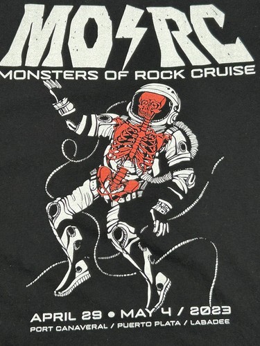 Monsters Of Rock Cruise 2017 Concert T-Shirt: Ft. Lauderdale, NIGHT RANGER XL - 第 1/7 張圖片