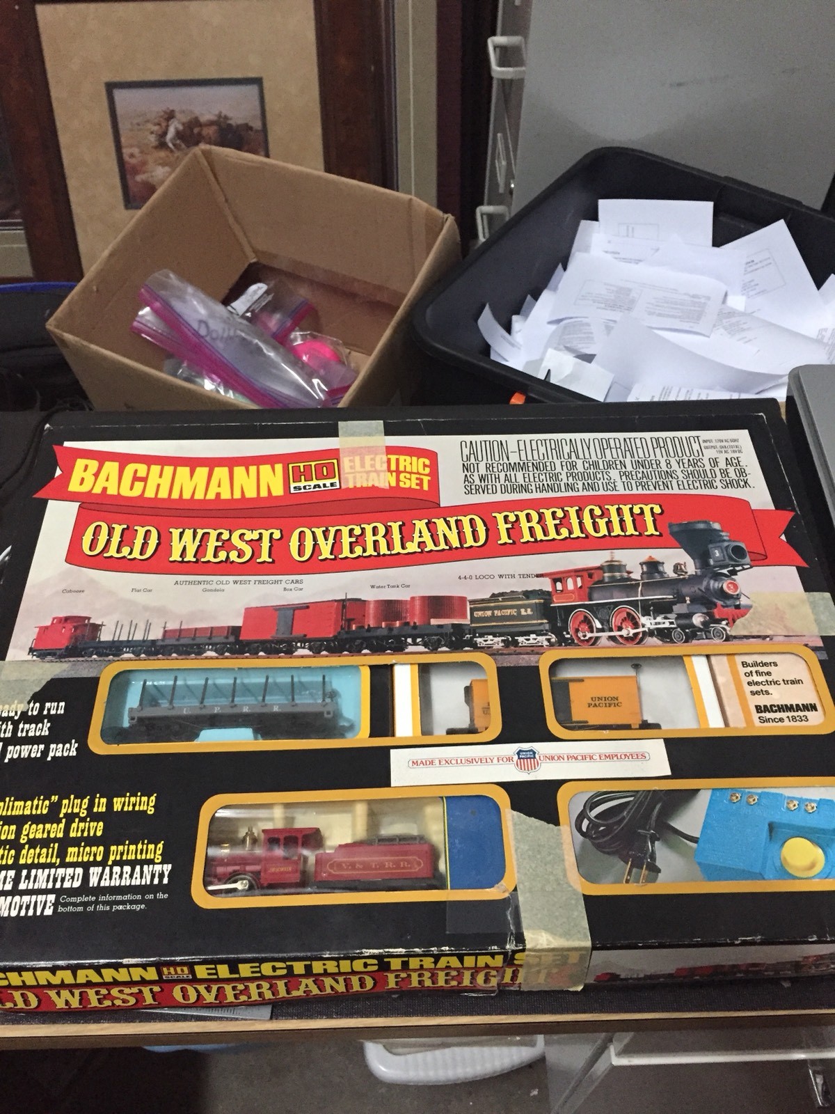 Bachman HO Scale Electric Train Train Train Set Old West Overland Freight af57ab Bachman HO Scale Electric Train Train Train Set Old West Overland Freight af57ab
