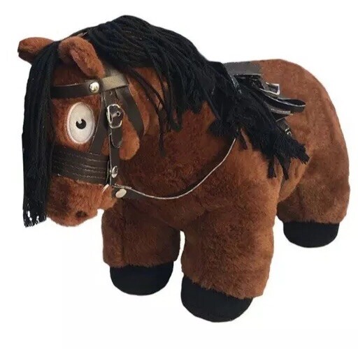 1 astuto Pony giocattolo morbido Edizione Limitata il Pony Club Pony Marroneee Con Tack Set 1 astuto Pony giocattolo morbido Edizione Limitata il Pony Club Pony Marroneee Con Tack Set