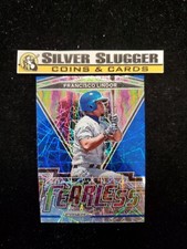 2021 Francisco Lindor Prizm Fearless Blue Velocity! New York Mets! Color Match!