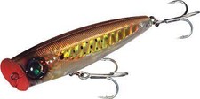 YOZURI SASHIMI 3D BUNKER  POGY TOPWATER POPPER  FREE SHIP STRIPERS BLUES ROOSTER