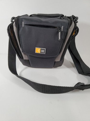 Case Logic Black Camera/Utility Bag 4 Pocket Shoulder Strap Belt Loop Padded - Picture 1 of 16