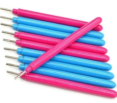 Paper Quilling Tool Pen Slotted Paper Craft DIY x2
