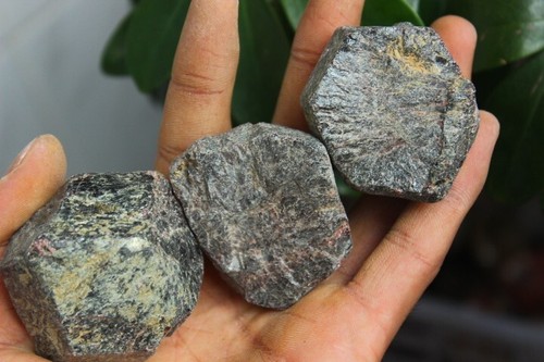 541g 3pCS NATURAL granate rosado CUARZO CRISTAL PIEDRA PRECIOSA ORIGINAL 1 - Imagen 2 de 12